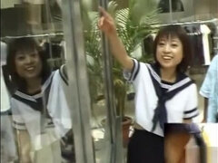 Asiatisk, Avsugning, Universitet, Dildo, Japansk, Utomhus