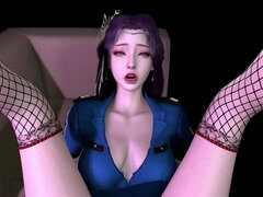 Tridimensionnel, Lingerie, Nue