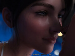 Tredimensionell, Bikini, Game, Kysser