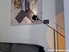 Kotě, Blondýna, Masturbace, Sólo