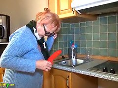 Sammanställning, Dildo, Granny, Lesbisk, Onani, Pigtails, Tonåring, Vibrator