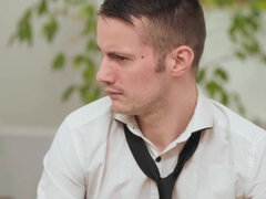 Big tits brunette cheats while her boyfriend is in the - Big ass