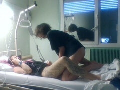 Alexxx and Thommm enjoy sensual pleasures at the health center