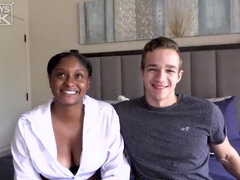 Thick Nerd Gamer Fucks Kourtney Harris' Fat Booty Doggystyle