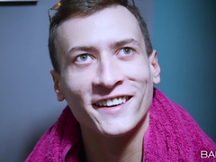 Blond, Voeten, Fetisj, Natuurlijke tieten, Doordringend, Douche, Tieten likken, Nat