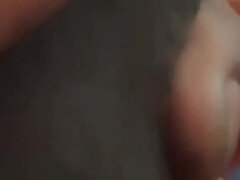 He Is Indulging in a Moment of Self-pleasure Alone