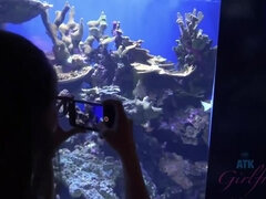 Experience Intense Fingering with Aften Opal - Amateur Outdoor Scene