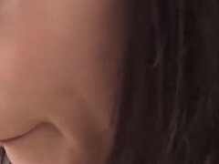 Asiatisch, Blasen, Fingern, Japanische massage, Küche, Hausmädchen, Milf