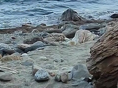 18 jahre, Leie, Strand, Paar, Süss, Reif, Im freien, Öffentlich