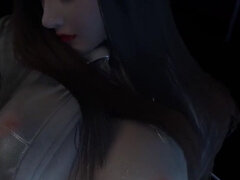 3D Cute Asian Nurse Cheating with Stranger in the Hospital