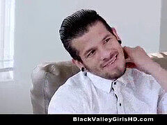 Hot-black-ass, multiracial, missionary