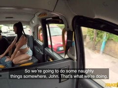 Squirter Texas Patti Rammed on Top of a Taxi