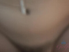 Leie, Bad, Fussjob, Behaart, Handjob, Piercing, Pov, Titten