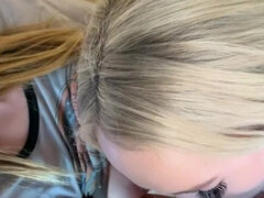 18, Stor pik, Pik sutte, Håndjob, Pov, Teenager, Trekant