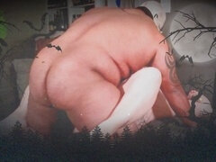 Halloween costume, amateur pawg milf, black bull