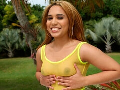 Stor rumpe, Stor kukk, Kukk suging, Bakfra, Naturlige bryster, Tenåring, Pupper