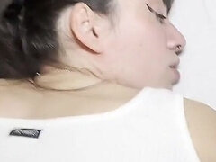 18, Amatør, Stor kukk, Kukk suging, Par, Latina, Tenåring, Pupper