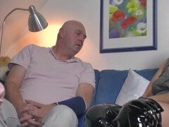 Grosser arsch, Blasen, Deutsch, Lecken, Reif, Muschi, Tittenfick, Hure