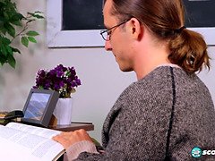 Blond, Kukk suging, Sperm skott, Pikk, Suging, Lærer, Tenåring