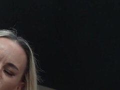 Cuckold - Cuckchair 2. This Hot Couple Try Their First Cuckolding BBC Blacked and Cummy Kiss