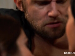 Avi Love and Clea Gaultier threesome sex