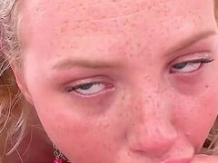 Deepthroat Sirens Compilation - 5 Amazing Deepthroats and Cum Swallow Finish Vol 52