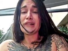 Grosser schwanz, Grosse titten, Hardcore, Masturbation, Milf, Öffentlich, Titten, Vibrator