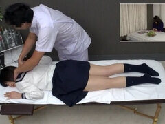 Awesome Japanese whore performing an incredible massage sex video