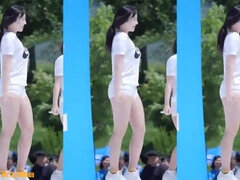 아마추어, 아시안, 흑갈색 머리, Hd, 야외의, 공개적인