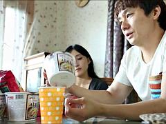 Asiatica, Bambino, Coreana, Leccata