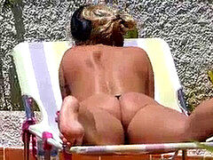 Appetizing, beach, sunbathing