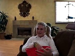 Amador amadora, Loiroa, Festa, Pornô leve, Adolescente, Tetas