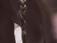 18 anni, Amatoriale, Bella, Bionda, Femmina, Tette naturali, Solo, Calze