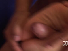 Cul, Gros seins, Sucer une bite, Brunette brune, Fétiche des pieds, Hard, Chatte, Nénés