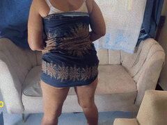 BBW Stepmom From Mombasa Twerking and Sucking My Dick