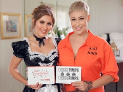 Gros cul, Blonde, Fétiche, Lesbienne, Mère que j'aimerais baiser, Cheveux courts, Softcore, Uniforme