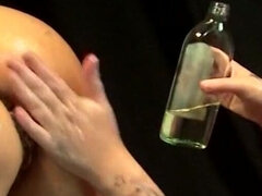 Beauté, Pénétrer avec le poing, Poilue, Lesbienne, Chatte, Tatouage