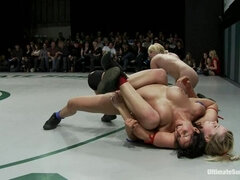 Anal, Dominerende, Ansigt sidde, Give finger, Ydmidelse, Lesbisk, Fisse, Wrestling