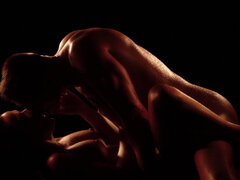 아메리카인, 오랄섹스, 흑갈색 머리, 귀여운, 유럽인, 대단히, 밀프, 보지