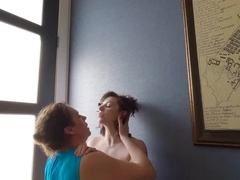 Famille, Embrassement, Lesbienne, Maman, Seins naturels, Chatte, Tabou, Mouillée