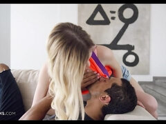 Kont, Blond, Pijpbeurt, Hondjeshouding, Zoenen, Mager, Tatoeage, Tiener