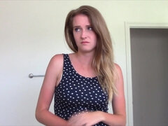 Leie, Blondine, Paar, Freundin, Hardcore, Selbstgemacht, Schlampe