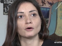 素人, 茶髪の, 指いじり, イタリア人, オマンコ, 剃毛, オッパイの, おもちゃ