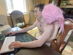 Asiat, Stor pik, Onani, Fisse