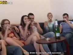 Rubia, Grupo, Hd, Fiesta, Perforación