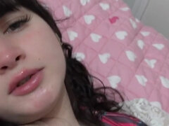 Remi Raw giving a blowjob and a footjob in POV