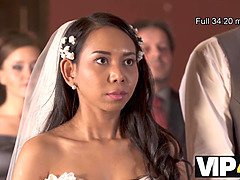 Killa Raketa cheats on her husband with a stunning bride after their wedding