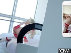 Cul, Blonde, Doigter, Hard, Pov, Chatte, Rugueux, Nénés