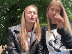 Amatör, Fingering, Tysk, Kysser, Lesbisk, Slick, Fitta, Leksaker