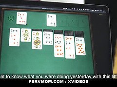 Kuřba, Brunetka, Puma, Dávení penisem, Dospělé, Mamina, Ječení, Nevlastní máma